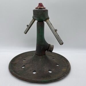 Vintage Sunbeam Rain King Model K-2 Rotating Adjustable Lawn Sprinkler Untested